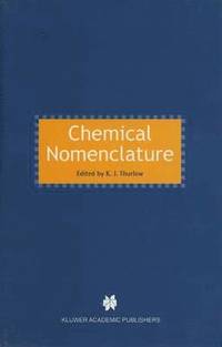 bokomslag Chemical Nomenclature