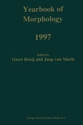 Yearbook of Morphology 1997 1