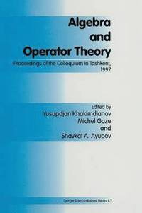 bokomslag Algebra and Operator Theory
