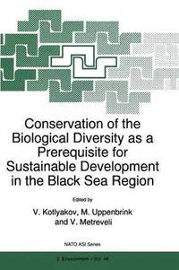 bokomslag Conservation of the Biological Diversity as a Prerequisite for Sustainable Development in the Black Sea Region