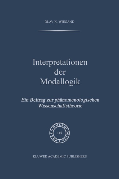 O.K. Wiegand - Interpretationen der Modallogik, Häftad