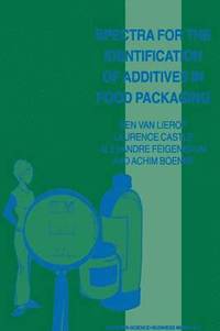 bokomslag Spectra for the Identification of Additives in Food Packaging