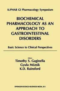 bokomslag Biochemical Pharmacology as an Approach to Gastrointestinal Disorders