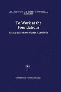 bokomslag To Work at the Foundations