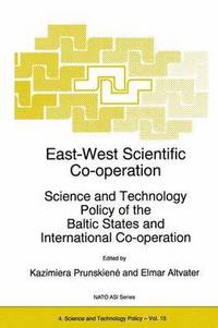 bokomslag East-West Scientific Co-operation