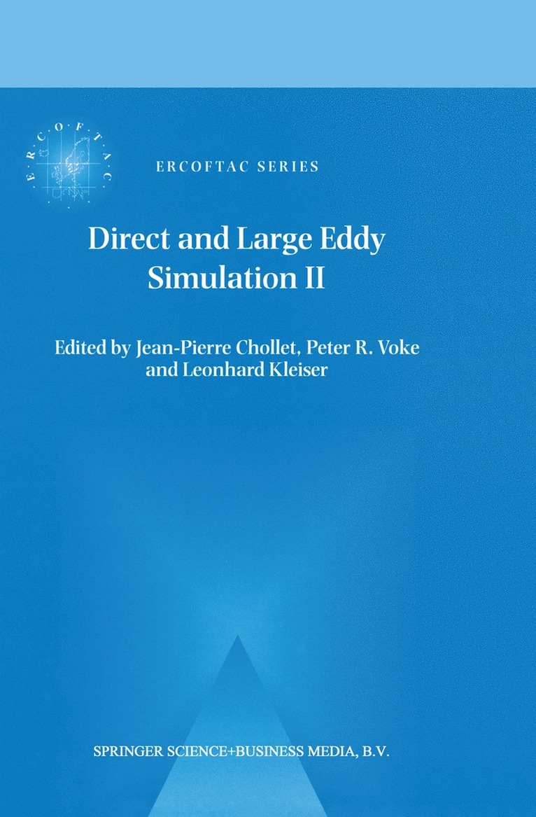 Jean-Pierre Chollet, Peter R. Voke, Leonhard Kleiser - Direct and Large-Eddy Simulation II, Häftad