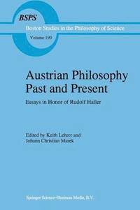 bokomslag Austrian Philosophy Past and Present