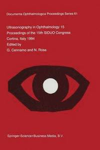 bokomslag Ultrasonography in Ophthalmology XV