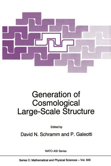 David N. Schramm, P. Galeotti - Generation of Cosmological Large-Scale Structure, Häftad
