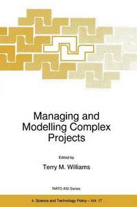 bokomslag Managing and Modelling Complex Projects
