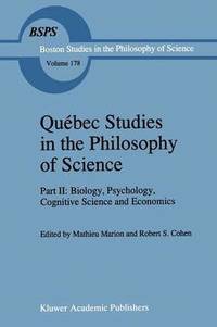 bokomslag Qubec Studies in the Philosophy of Science