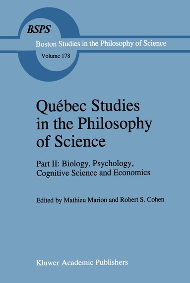 Mathieu Marion, Robert S. Cohen - Québec Studies in the Philosophy of Science, Häftad