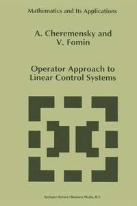 bokomslag Operator Approach to Linear Control Systems