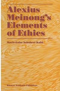 bokomslag Alexius Meinongs Elements of Ethics