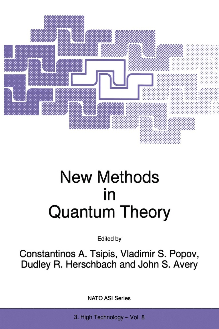 New Methods in Quantum Theory 1