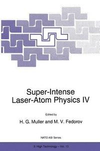 bokomslag Super-Intense Laser-Atom Physics IV