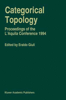 Eraldo Giuli, Eraldo Giuli - Categorical Topology, Häftad