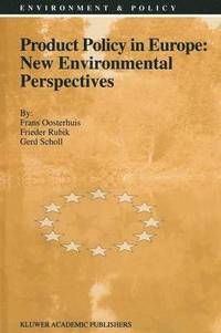 bokomslag Product Policy in Europe: New Environmental Perspectives