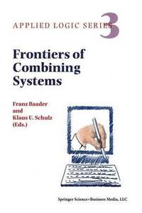 bokomslag Frontiers of Combining Systems