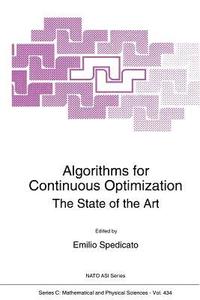 bokomslag Algorithms for Continuous Optimization