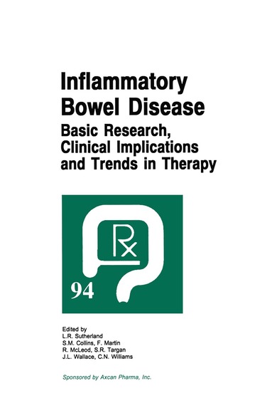 L.R. Sutherland, S.M. Collins, F. Martin, R.S. McLeod, Stephan R. Targan - Inflammatory Bowel Disease, Häftad