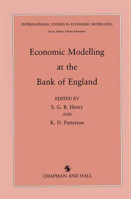 bokomslag Economic Modelling at the Bank of England
