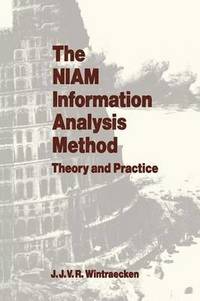 bokomslag The NIAM Information Analysis Method
