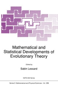 bokomslag Mathematical and Statistical Developments of Evolutionary Theory