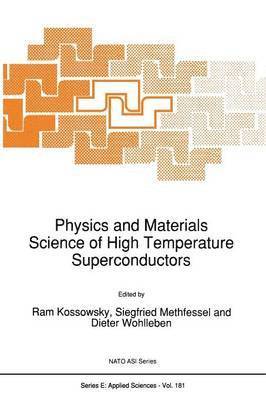 Physics and Materials Science of High Temperature Superconductors 1