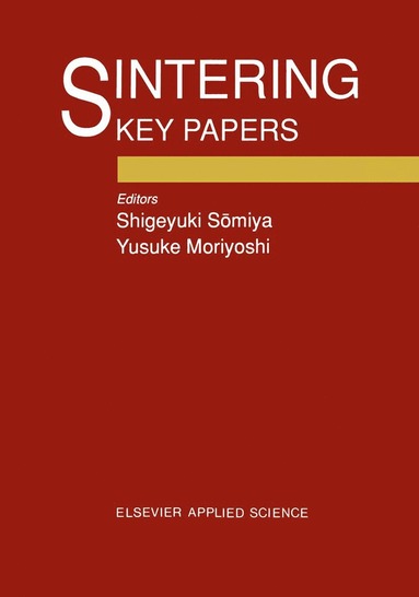 bokomslag Sintering Key Papers