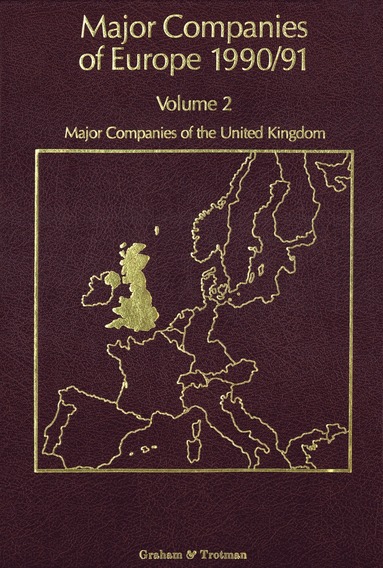 bokomslag Major Companies of Europe 1990/91