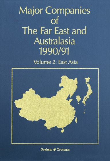 bokomslag Major Companies of The Far East and Australasia 1990/91