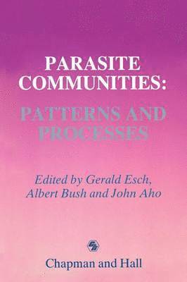 bokomslag Parasite Communities: Patterns and Processes