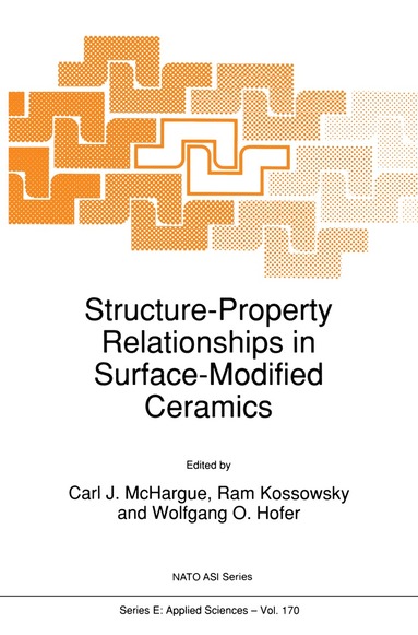 C.J. McHargue, R. Kossowsky, Wolfgang O. Hofer - Structure-Property Relationships in Surface-Modified Ceramics, Häftad