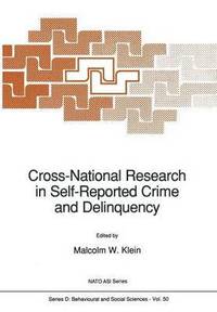 bokomslag Cross-National Research in Self-Reported Crime and Delinquency