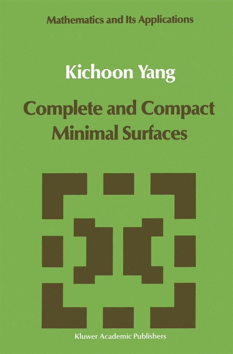 Complete and Compact Minimal Surfaces 1