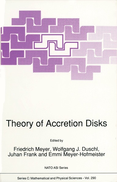 F. Meyer, Wolfgang J. Duschl, Juhan Frank, Emmi Meyer-Hofmeister - Theory of Accretion Disks, Häftad