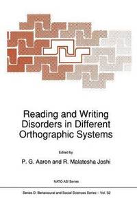 bokomslag Reading and Writing Disorders in Different Orthographic Systems