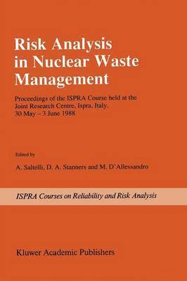 bokomslag Risk Analysis in Nuclear Waste Management