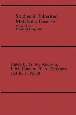 bokomslag Studies in Inherited Metabolic Disease