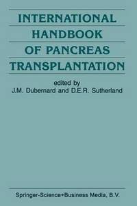 bokomslag International Handbook of Pancreas Transplantation