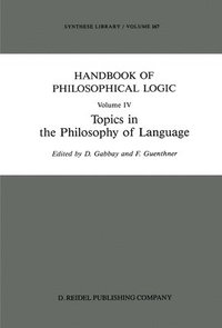 bokomslag Handbook of Philosophical Logic