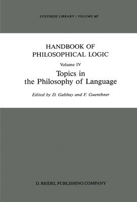 bokomslag Handbook of Philosophical Logic