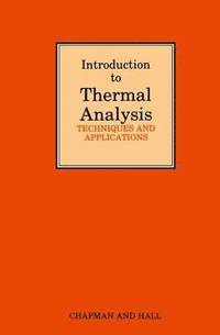 bokomslag Introduction to Thermal Analysis