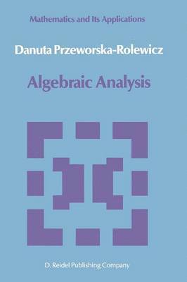 bokomslag Algebraic Analysis