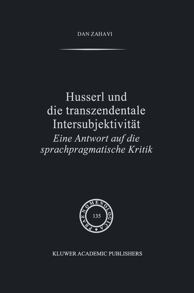 D. Zahavi - Husserl und Die Transzendentale Intersubjektivität, Häftad