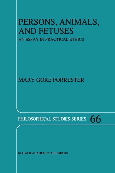 M.G. Forrester - Persons, Animals, and Fetuses, Häftad
