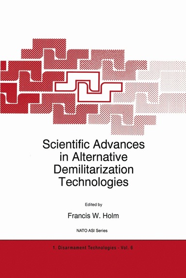 bokomslag Scientific Advances in Alternative Demilitarization Technologies