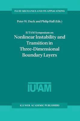 IUTAM Symposium on Nonlinear Instability and Transition in Three-Dimensional Boundary Layers 1