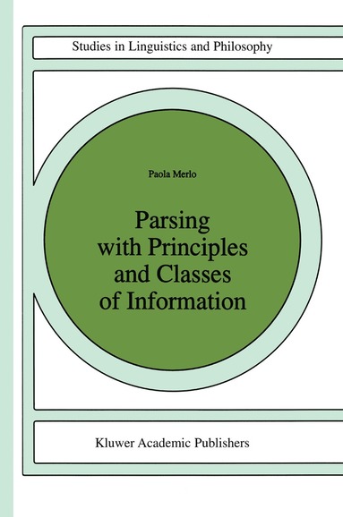 bokomslag Parsing with Principles and Classes of Information